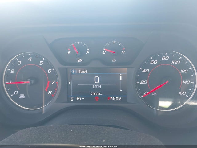 1G1FB1RSXL0119122 Chevrolet Camaro Rwd 1lt