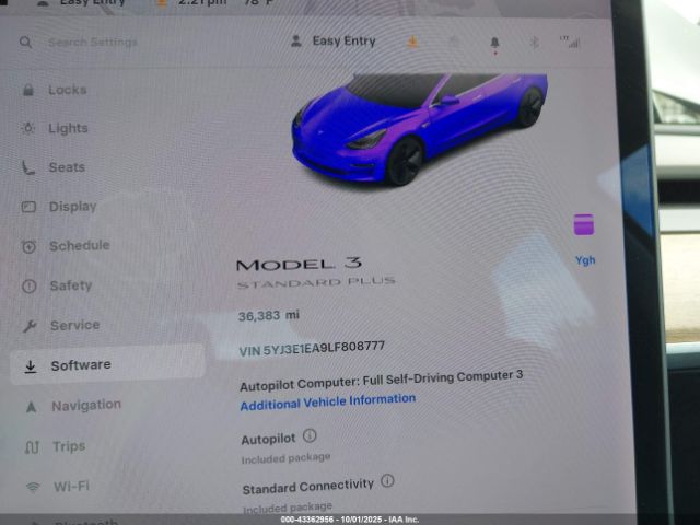 2020 TESLA MODEL 3 5YJ3E1EA9LF808777 Photo 6