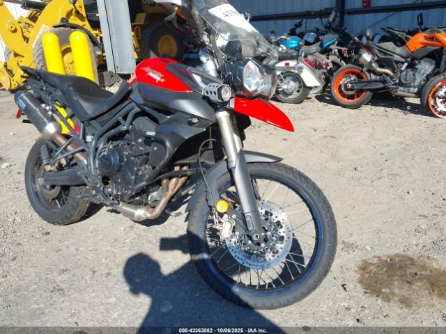 2012 TRIUMPH MOTORCYCLE TIGER SMTE01BF6CJ503982