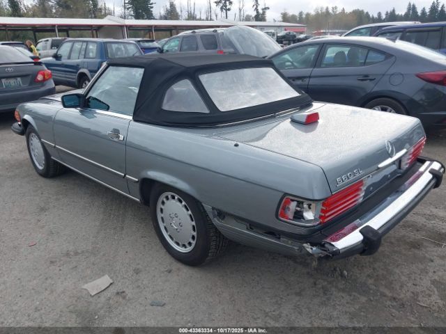 1987 MERCEDES-BENZ 560 WDBBA48DXHA059811 Photo 2