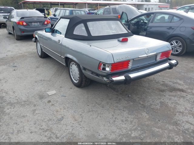 1987 MERCEDES-BENZ 560 WDBBA48DXHA059811 Photo 5