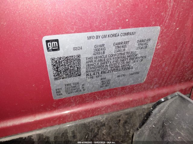 2024 BUICK ENVISTA KL47LBE27RB172064 Photo 8