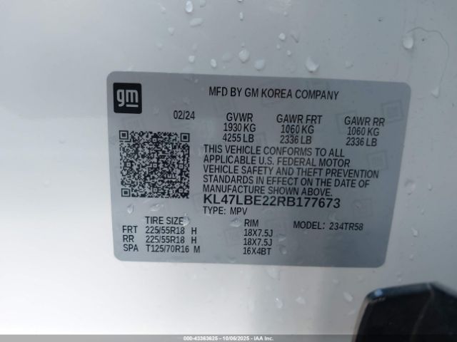 2024 BUICK ENVISTA KL47LBE22RB177673 Photo 8