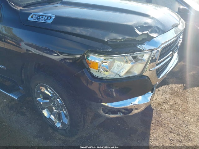 Продаж на аукціоні авто 2019 Ram 1500 Big Horn/lone Star  4x4 5'7 Box, vin: 1C6SRFFT8KN788056, номер лоту: 43364091
