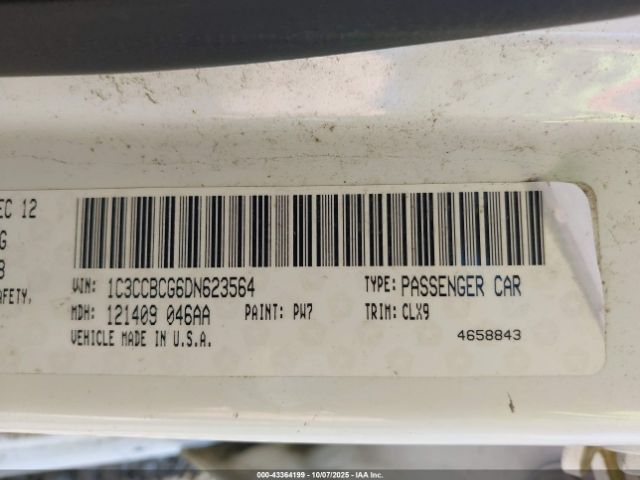 2013 CHRYSLER 200 1C3CCBCG6DN623564 Photo 8