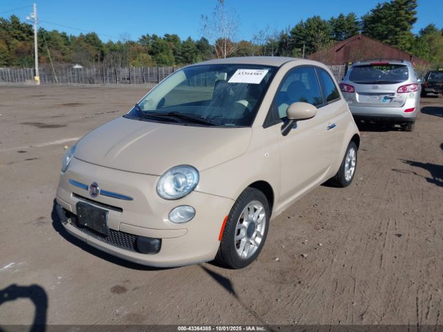 2012 FIAT 500 3C3CFFAR1CT304056 Photo 1
