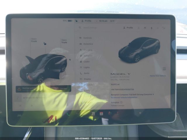2023 TESLA MODEL Y 7SAYGDEE4PA192738 Photo 6
