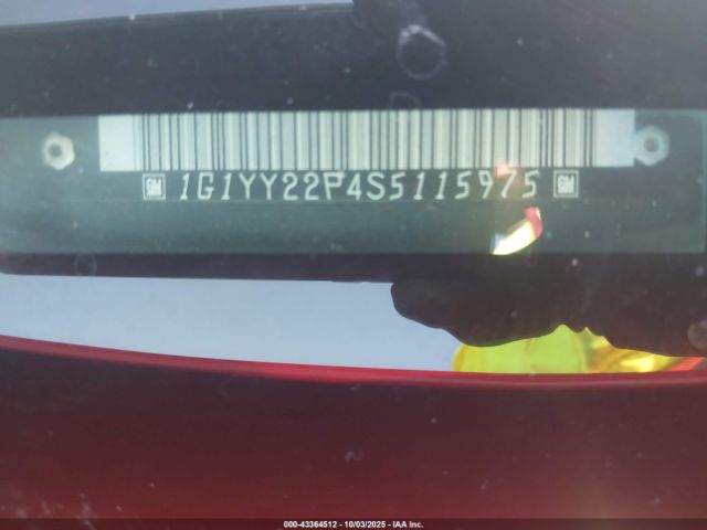 1995 CHEVROLET CORVETTE 1G1YY22P4S5115975 Photo 8