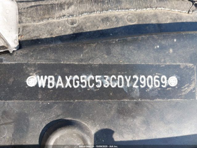 2012 BMW 528I WBAXG5C53CDY29069 Photo 8