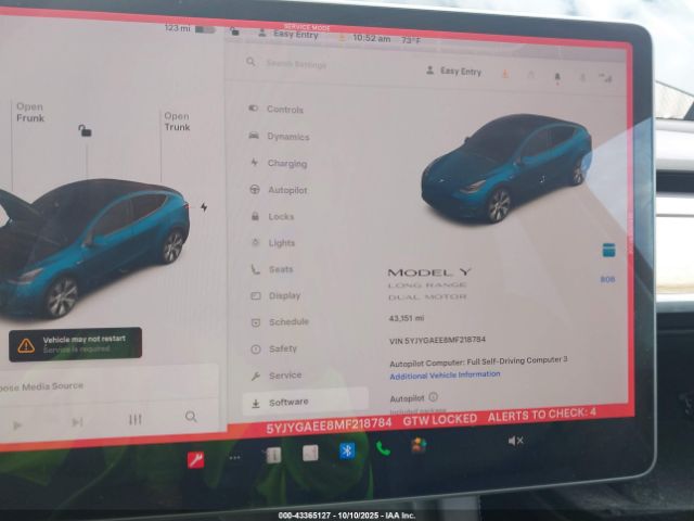 2021 TESLA MODEL Y 5YJYGAEE8MF218784 Photo 6