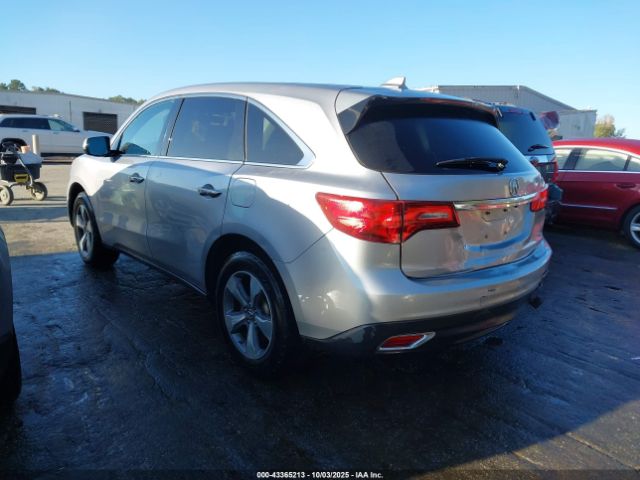 2016 ACURA MDX 5FRYD4H2XGB052430 Photo 2
