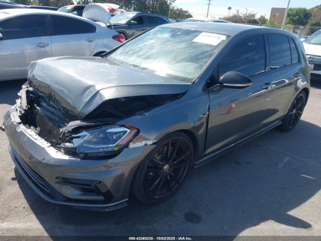 2019 VOLKSWAGEN GOLF R WVWVA7AU9KW228141 Photo 1