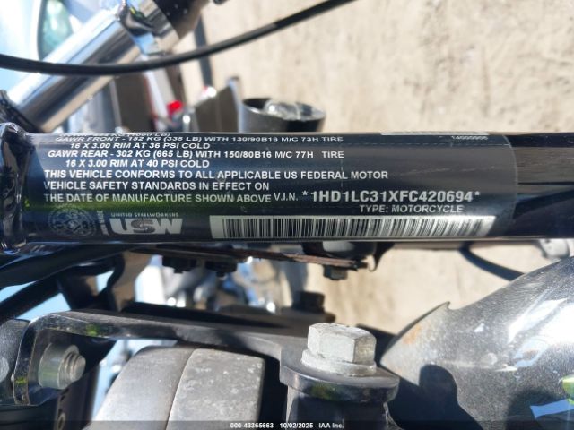 2015 HARLEY-DAVIDSON XL1200 1HD1LC31XFC420694 Photo 9