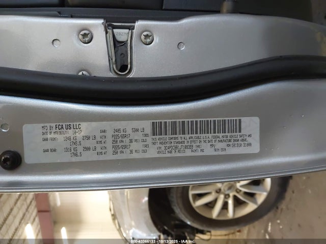 Dodge Journey Sxt 2018 3C4PDCBB1JT189359 Image 9