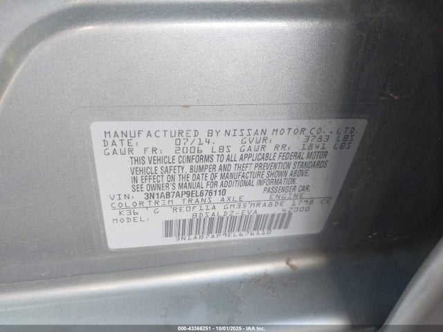 Nissan 2014 2014 3N1AB7AP9EL676110 Image 9