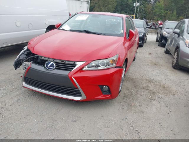 2014 LEXUS CT 200H JTHKD5BH5E2201576 Photo 1