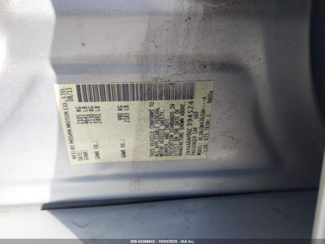 2016 NISSAN MAXIMA 1N4AA6AP8GC394524 Photo 8