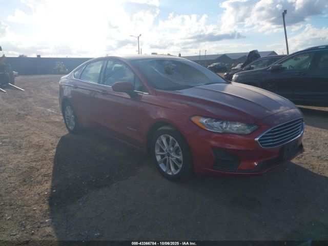 2019 FORD FUSION HYBRID 3FA6P0LU9KR214675