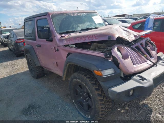 2022 JEEP WRANGLER 1C4GJXAG2NW200835
