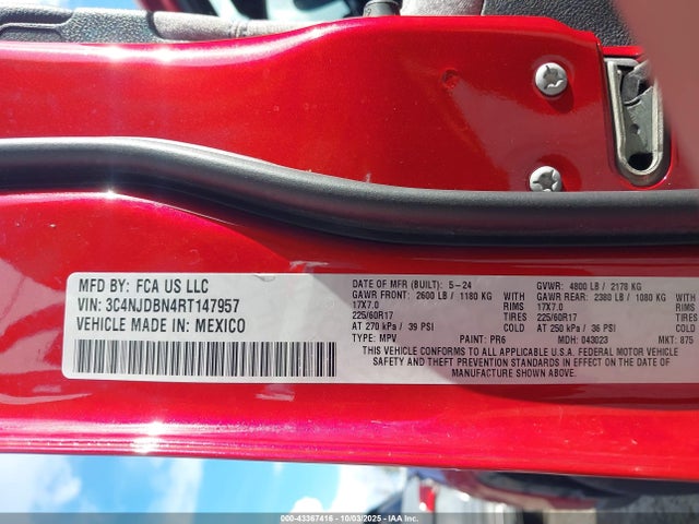 Jeep 2024 2024 3C4NJDBN4RT147957 Image 9