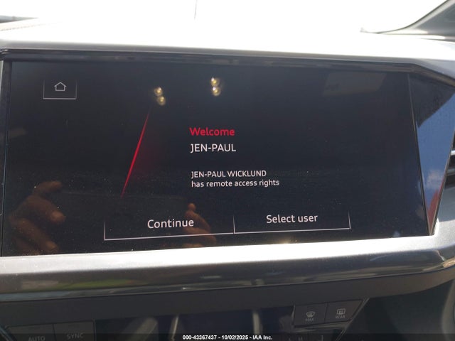 Продажа на аукционе авто 2025 Audi Q4 Sportback E-tron Premium 55 Quattro, vin: WA12UBFZ4SP040830, номер лота: 43367437