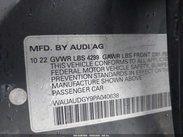 2023 AUDI A3 WAUAUDGY9PA040638 Photo 8