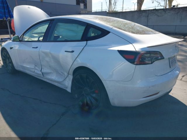 2022 TESLA MODEL 3 5YJ3E1EC2NF123525 Photo 2