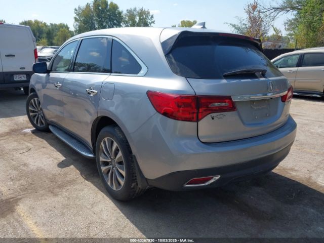 2016 ACURA MDX 5FRYD4H40GB013461 Photo 2