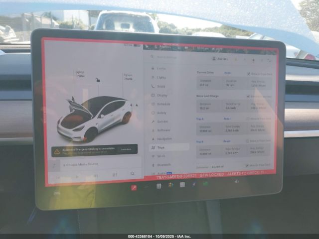 2022 TESLA MODEL Y 7SAYGAEE1NF336521 Photo 6
