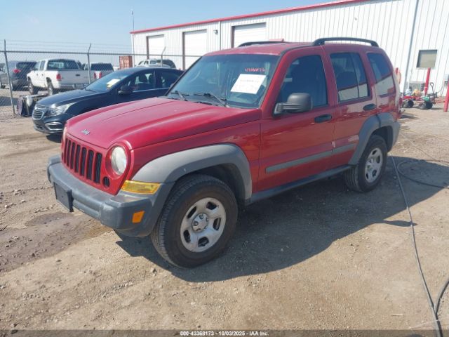 2006 JEEP LIBERTY 1J4GK48K06W158540 Photo 1