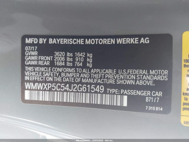 2018 MINI HARDTOP WMWXP5C54J2G61549 Photo 8