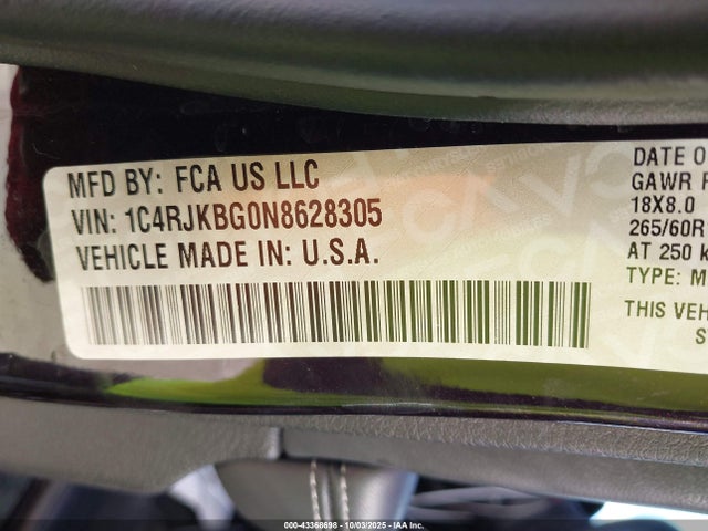 2022 JEEP GRAND CHEROKEE L 1C4RJKBG0N8628305 Photo 8