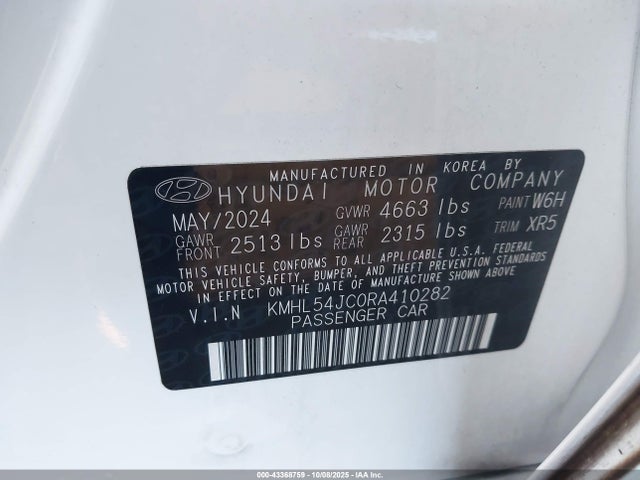 KMHL54JC0RA410282 Hyundai Sonata N Line