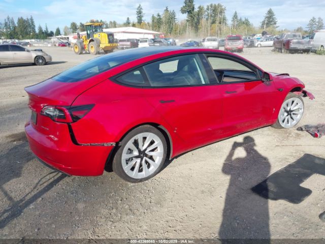 2022 TESLA MODEL 3 5YJ3E1EB9NF128082 Photo 3
