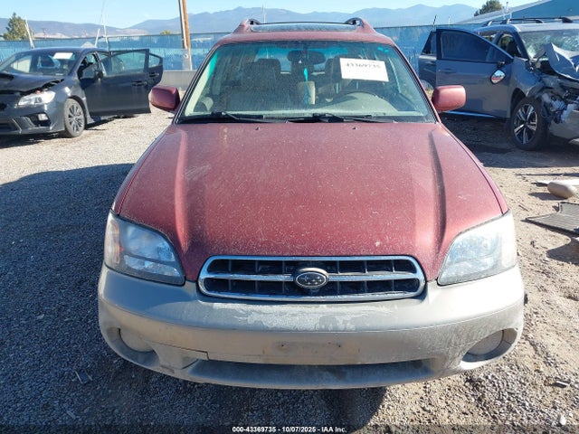 2002 Subaru Outback H6-3.0 L.l. Bean Edition მანქანა იყიდება აუქციონზე, vin: 4S3BH806127655167, აუქციონის ნომერი: 43369735