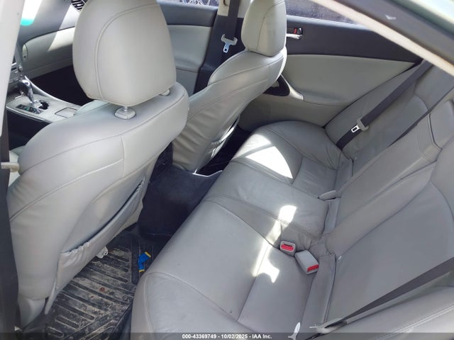 43369749 :رقم المزاد ، JTHBK262282078706 vin ، 2008 Lexus Is 250 مزاد بيع