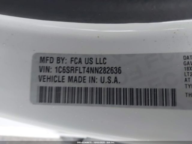 2022 RAM 1500 1C6SRFLT4NN282636 Photo 8