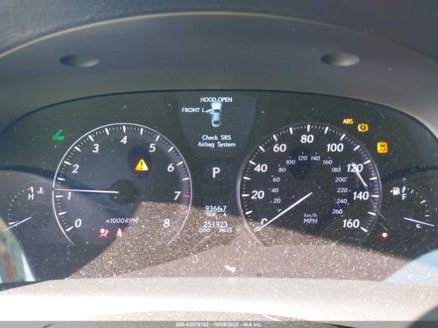 2012 LEXUS LS 460 JTHBL5EF0C5108540 Photo 6