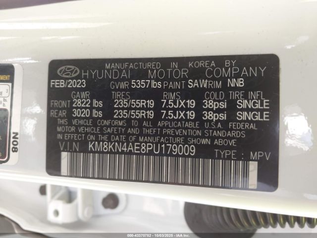 2023 HYUNDAI IONIQ 5 KM8KN4AE8PU179009 Photo 8