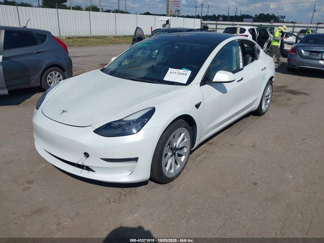 2022 TESLA MODEL 3 5YJ3E1EB7NF254148 Photo 1