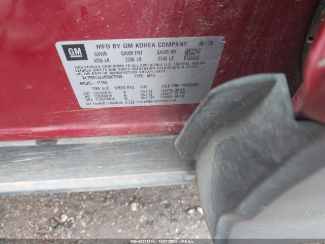 2021 CHEVROLET TRAILBLAZER KL79MTSL4MB072346 Photo 8