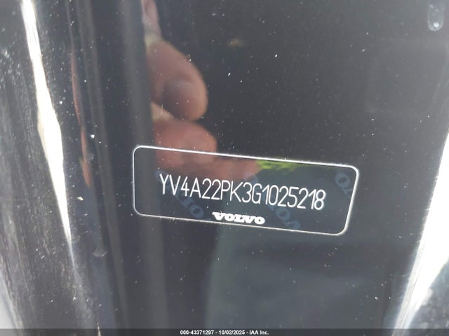 Volvo b4204t27 2016 YV4A22PK3G1025218 Image 9