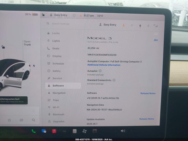 Tesla MODEL 3 2021 5YJ3E1EA0MF030239 Image 7