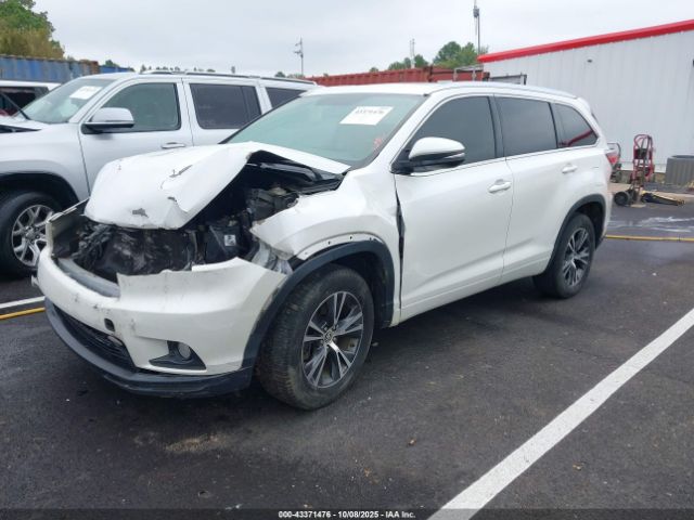 2016 TOYOTA HIGHLANDER 5TDKKRFHXGS122280 Photo 1