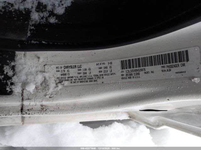 2009 CHRYSLER SEBRING 1C3LC65V89N528076 Photo 8