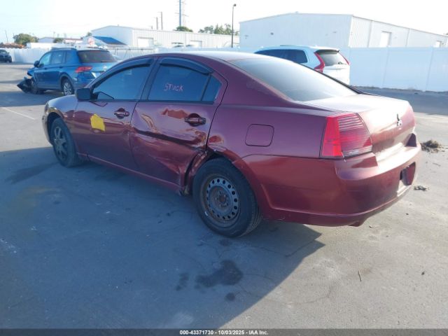 2007 MITSUBISHI GALANT 4A3AB36F17E037743 Photo 2