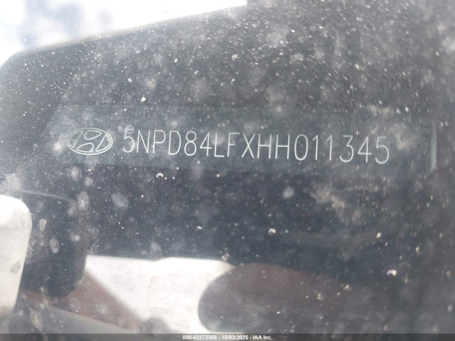 5NPD84LFXHH011345 Hyundai Elantra