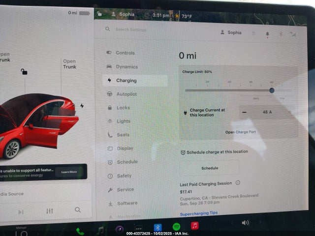 Aukcja sprzedaży 2018 Tesla Model 3 Long Range/performance, vin: 5YJ3E1EBXJF091666, numer aukcji: 43372425