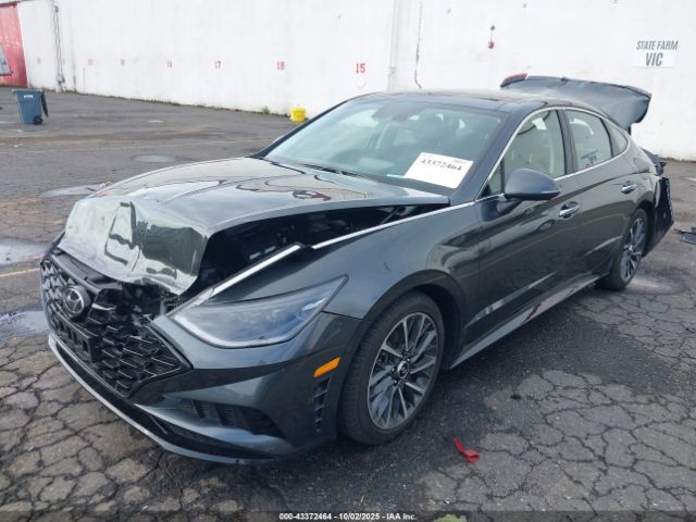 2021 HYUNDAI SONATA KMHL34J26MA153537 Photo 1