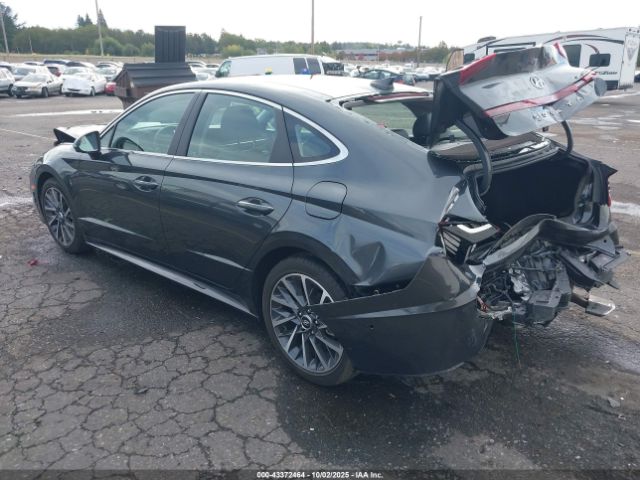 2021 HYUNDAI SONATA KMHL34J26MA153537 Photo 2